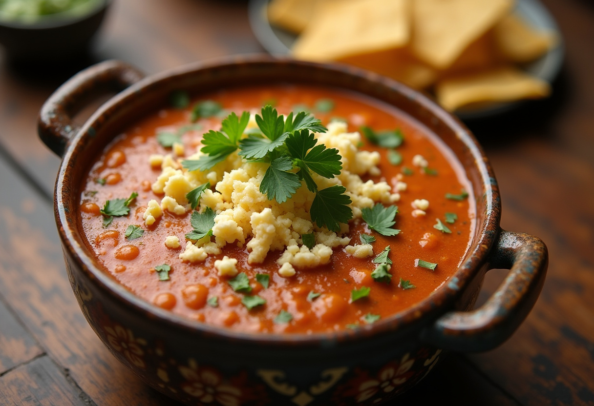 Serving Mexican Street Corn Dip in a bowl, beautifully garnished for a perfect Elote Dip presentation.